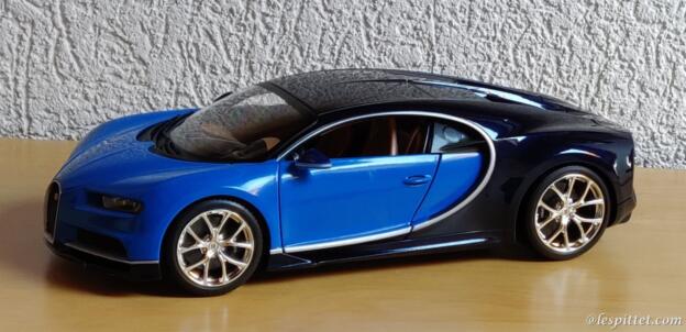 Bugatti Chiron Bleu Burago 1/18